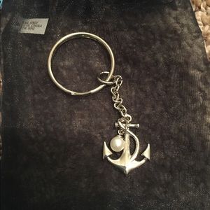 NWT Vantel Pearls Anchor’s Away Keychain